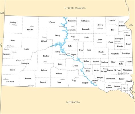 south dakota town names.